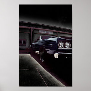 American Muscle Car Poster