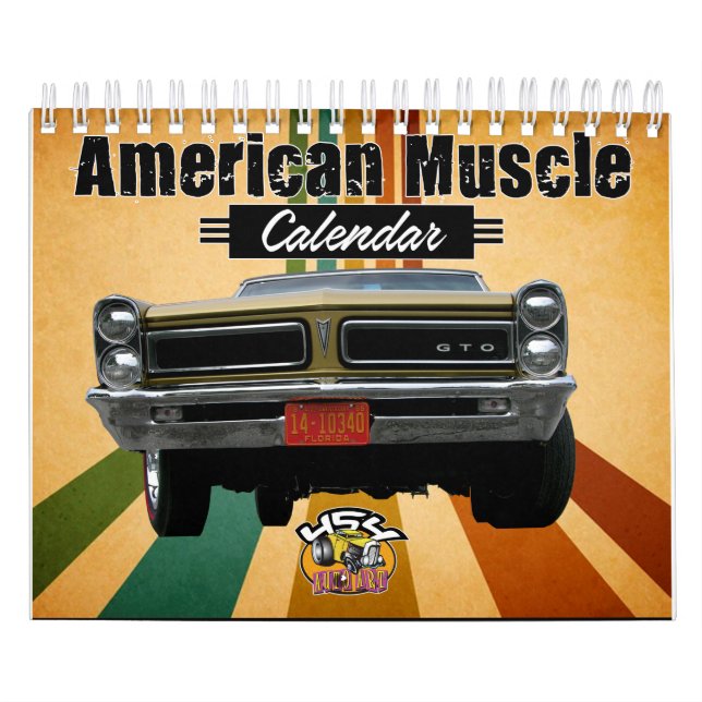 American Muscle Cars Calendar (Cover)