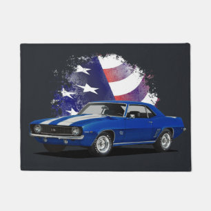 American Muscle Head On Doormat