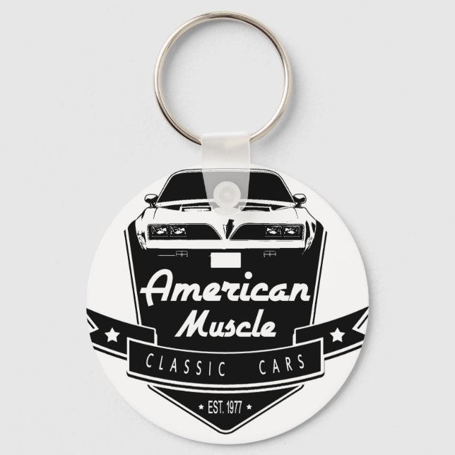 American Muscle Keychain (Front)