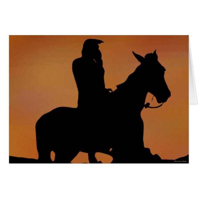 American Native Card (Front Horizontal)