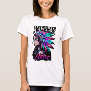 american native girl T-Shirt