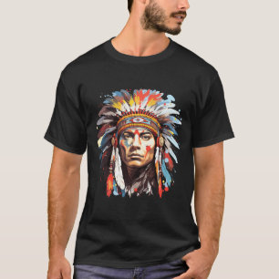 American Native Indian Nature Survivor Freedom T-Shirt