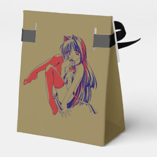 American Neko Catgirl Furry Anime Loli Slave Favor Box
