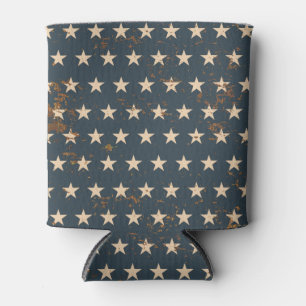 American Old Glory 4th of July Stars   Can Cooler
