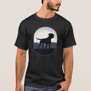 American Old Southern White Bulldog Retro  13 T-Shirt