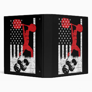 American Olympic Weightlifting Binder