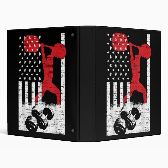 American Olympic Weightlifting Binder (Background)