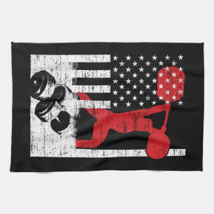 American Olympic Weightlifting Kitchen Towel