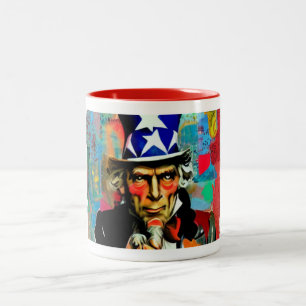 American Oncle Sam Mug