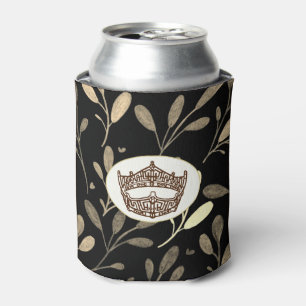 American pageant crown can cozy cooler