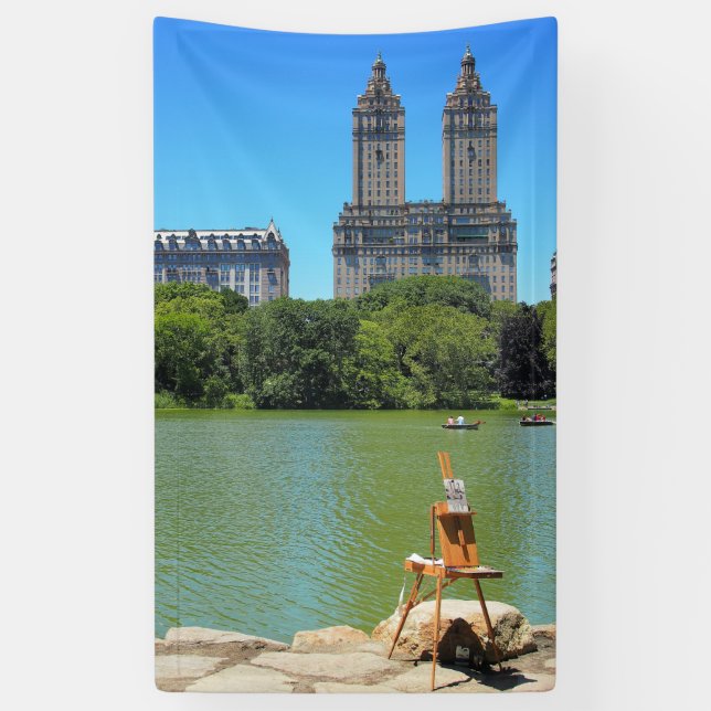 American painting banner (Vertical)