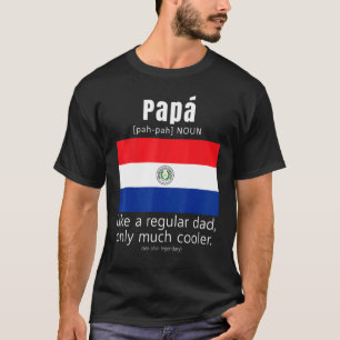 American Paraguayan Patriot Flag Fathers Day Parag T-Shirt