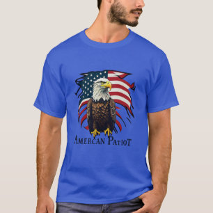 American Patriot Bald Eagle T-Shirt Designs