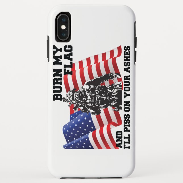 American Patriot  Case-Mate iPhone Case (Back)