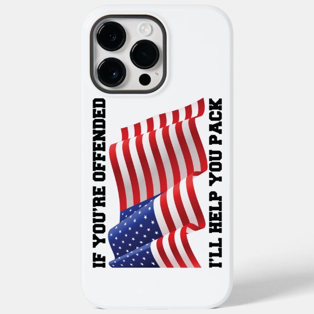 American patriot  Case-Mate iPhone case (Back)