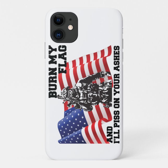 American Patriot  Case-Mate iPhone Case (Back)