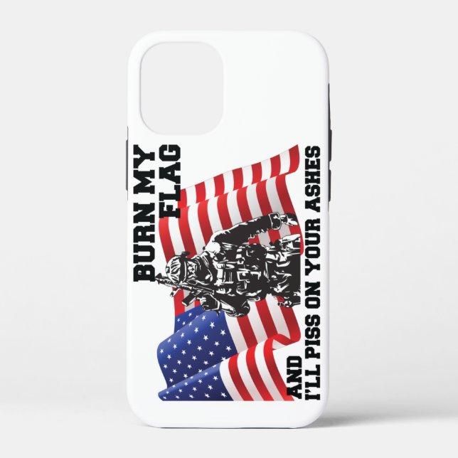 American Patriot  Case-Mate iPhone Case (Back)