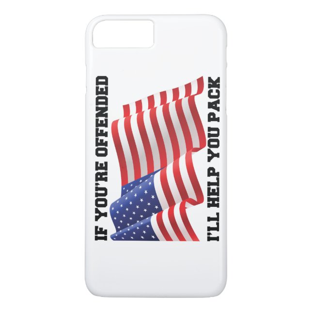 American patriot Case-Mate iPhone case (Back)