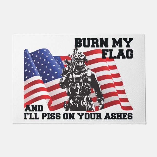 American Patriot  Doormat (Front)