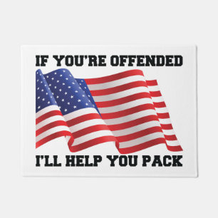 American patriot  doormat