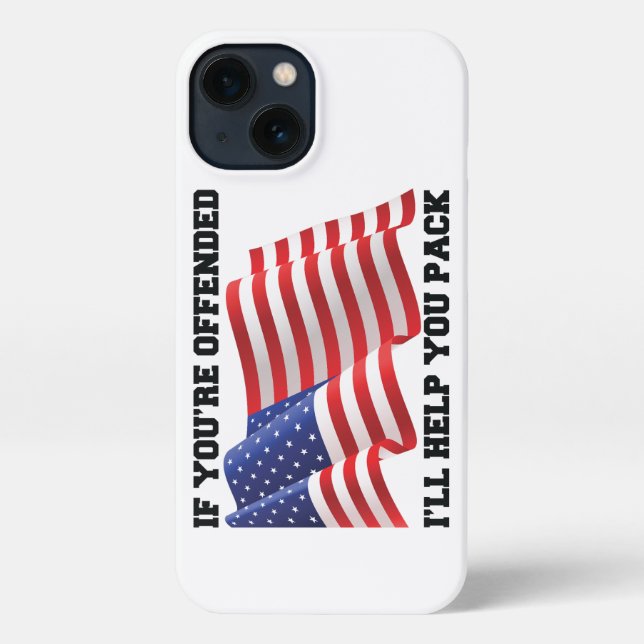 American patriot  iPhone case (Back)