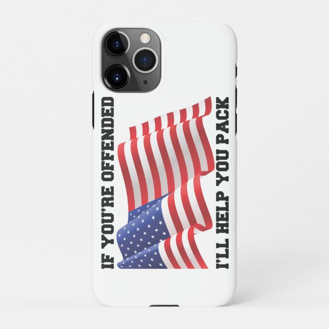 American patriot  iPhone case (Back)