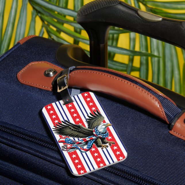 American Patriot   Luggage Tag (Front Insitu 1)