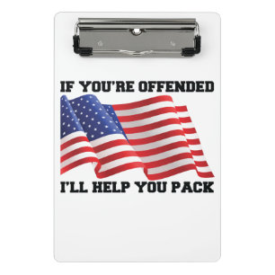American patriot mini clipboard