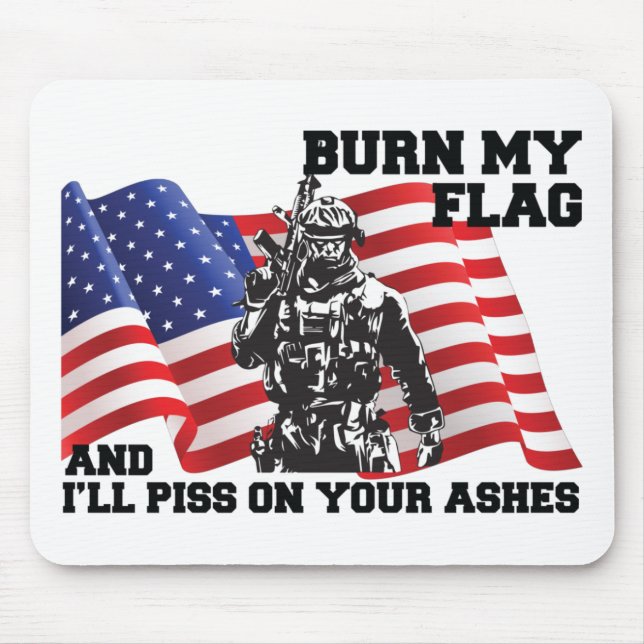 American Patriot Mouse Pad (Front)