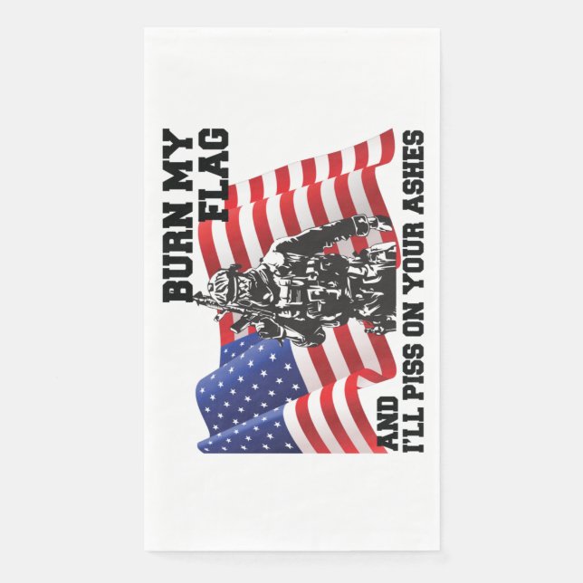 American Patriot  Napkin (Front)