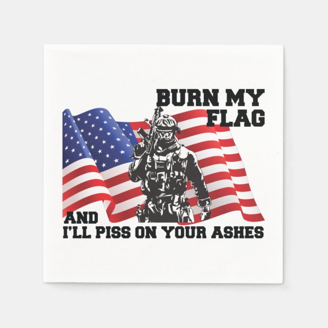 American Patriot  Napkin (Front)