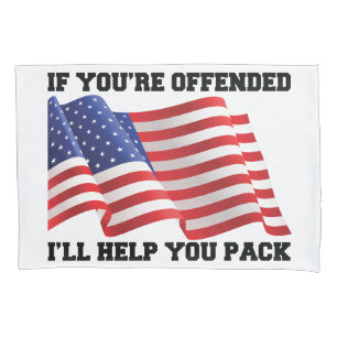 American patriot pillowcase