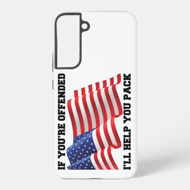 American patriot  samsung galaxy s22+ case (Back)