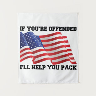 American patriot  tapestry