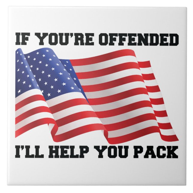 American patriot tile (Front)