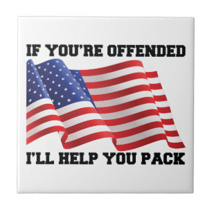 American patriot tile