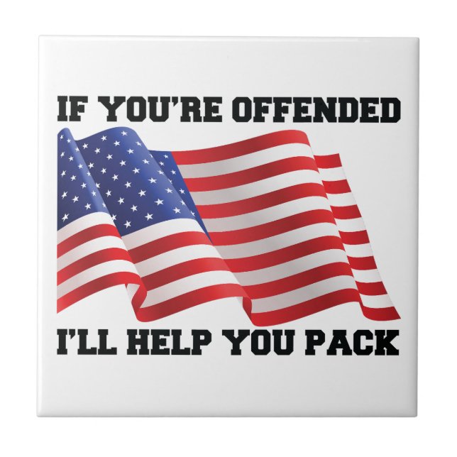 American patriot  tile (Front)