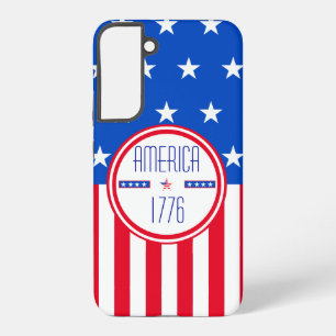 American Patriotic 1776 Samsung Galaxy Case