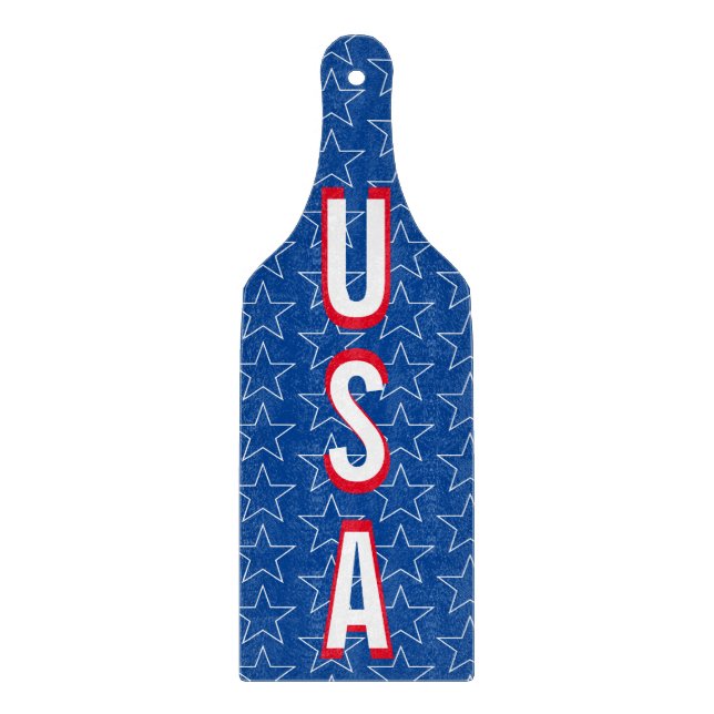 American patriotic cutting board (Front)