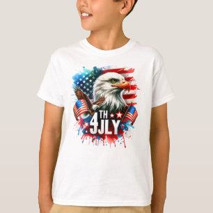 American Patriotic Eagle Sublimation-61905 T-Shirt