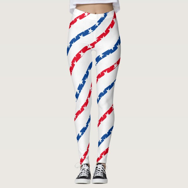 American patriotic leggings (Front)
