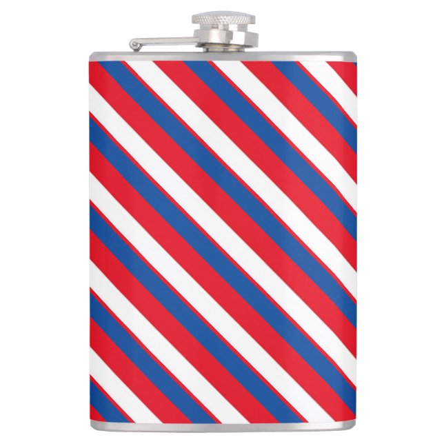 American patriotic Vinyl Wrapped Flask (Front)
