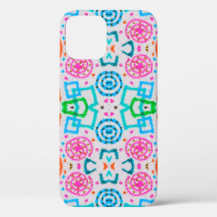 American pattern. Ikat seamless print. Fashion che iPhone 12 Case