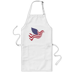 AMERICAN PEACE DOVE LONG APRON