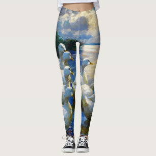 American Pekin Duck-2 Leggings