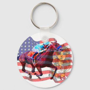 American Pharoah 2015 Keychain