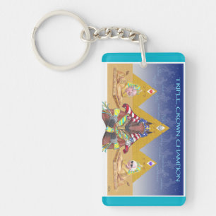 American Pharoah Triple Crown Champion Keychain