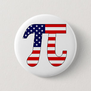 American Pi 2 Inch Round Button