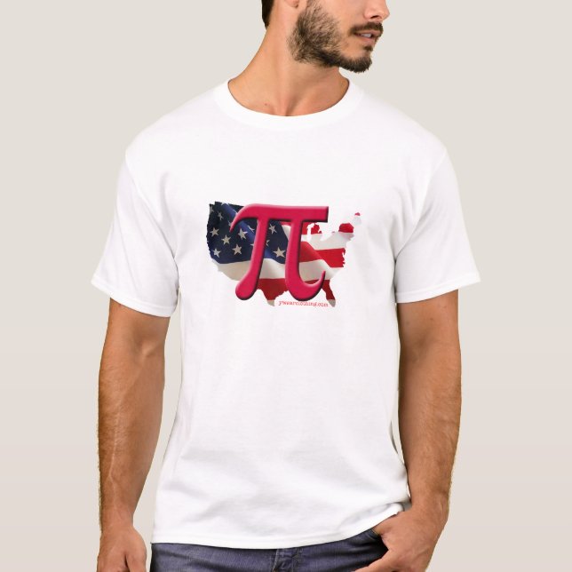 american pi blk T-Shirt (Front)